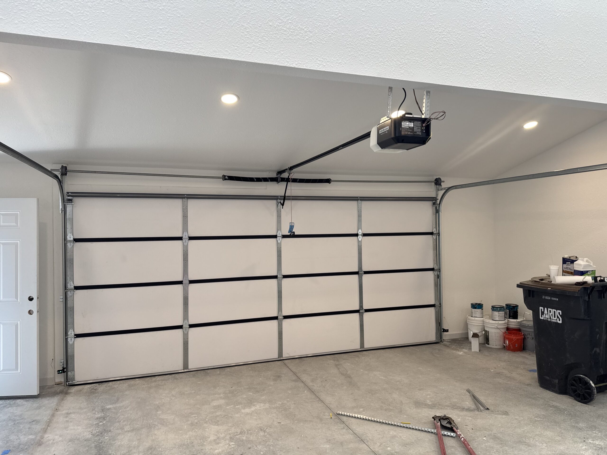 Garage door repair service in progress — Direct Service Garage Doors Little Rock AR