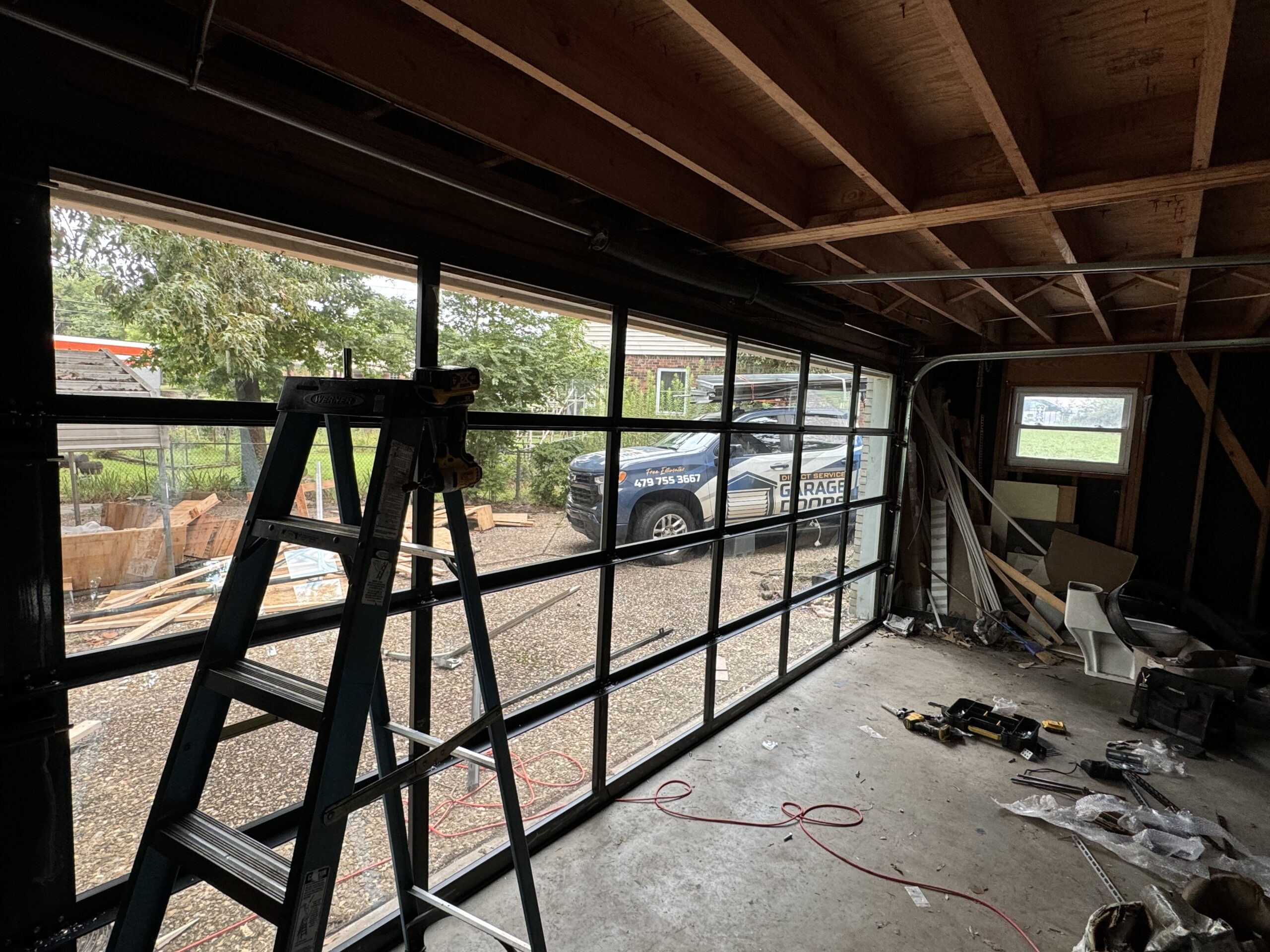 Custom garage door installation — Direct Service Garage Doors Little Rock AR