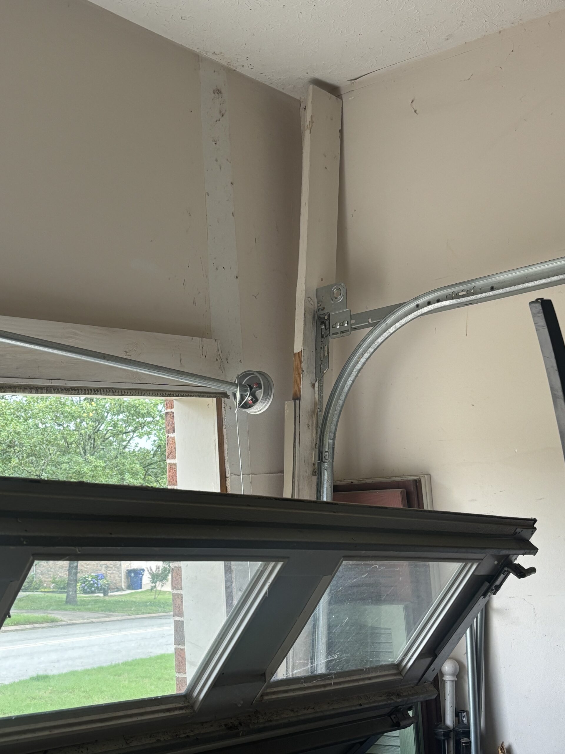 Garage door cable and hardware close-up — Direct Service Little Rock AR
