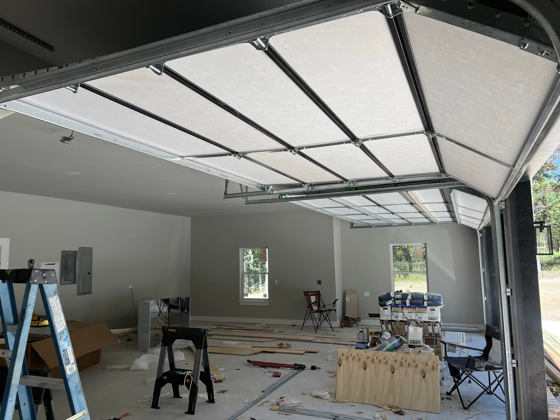 Garage door install new subdivision Bryant AR