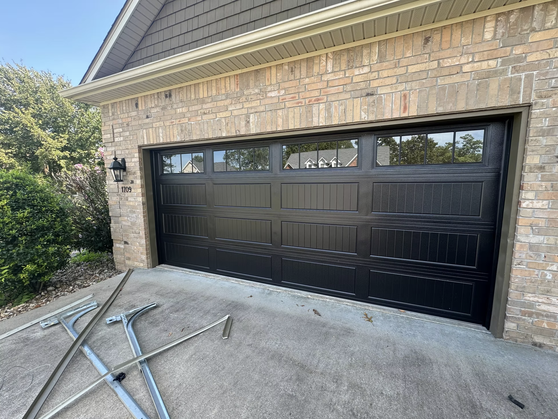 Builder program garage door install Benton AR