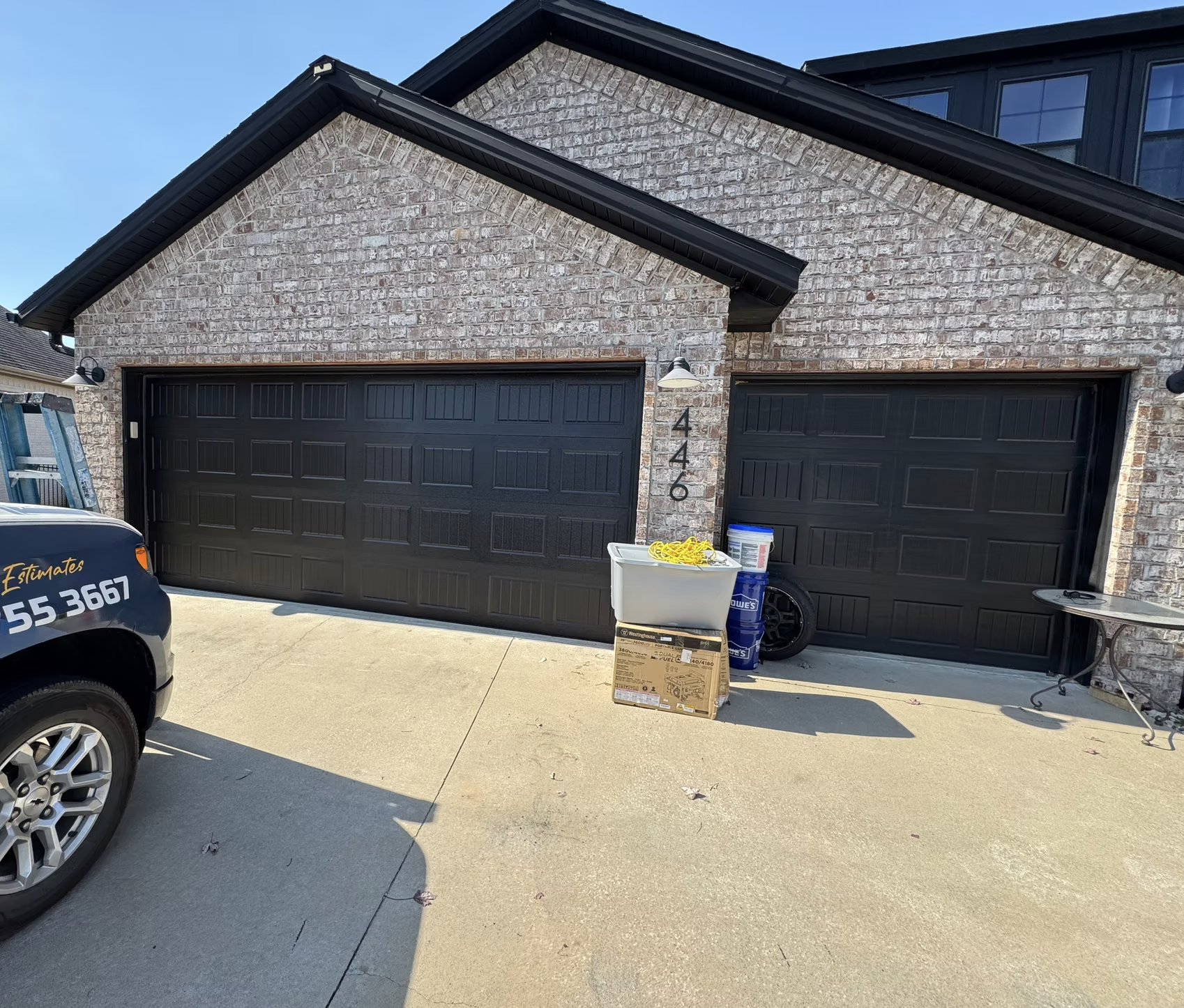 New construction garage door Maumelle AR