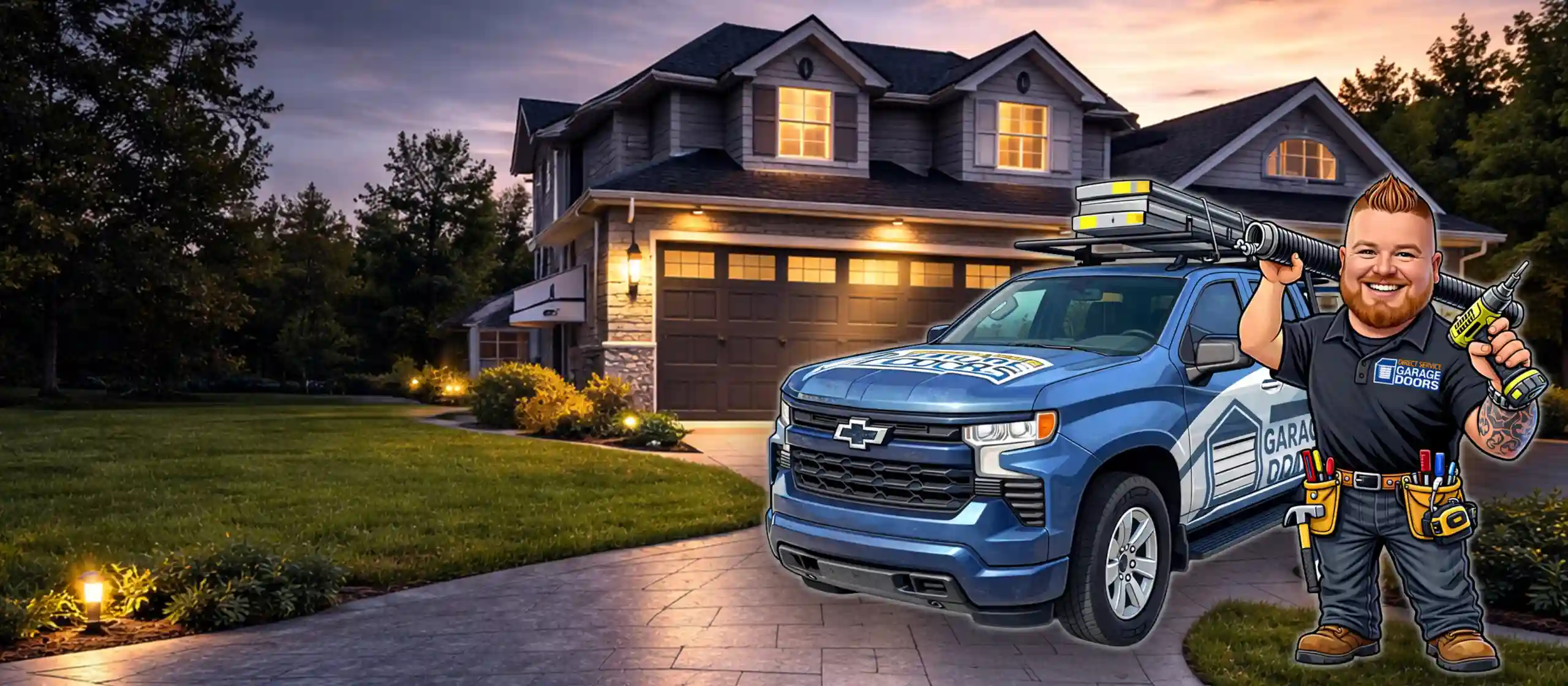 Garage door repair service — Direct Service Garage Doors