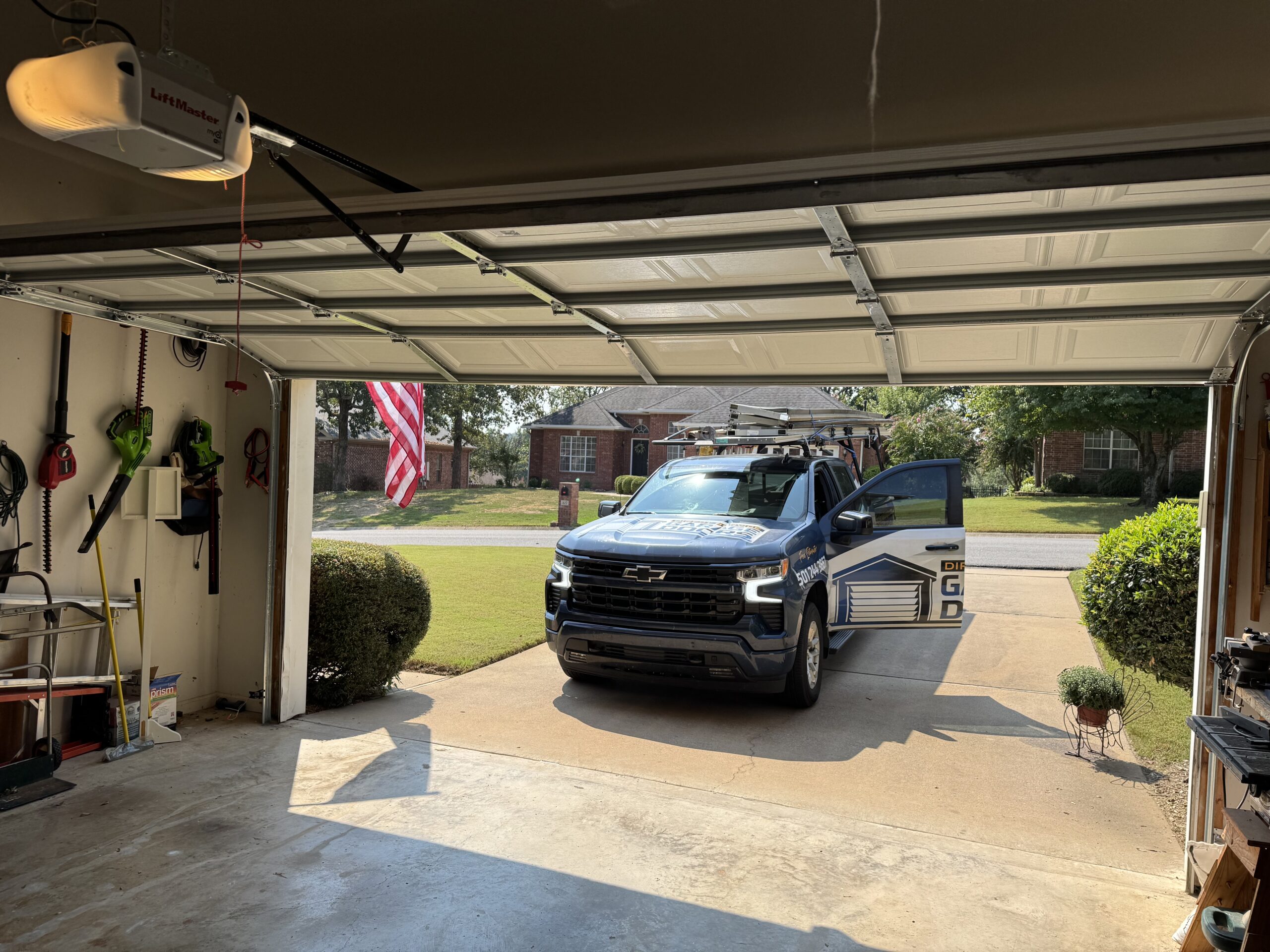 Custom garage door work — Direct Service Little Rock AR