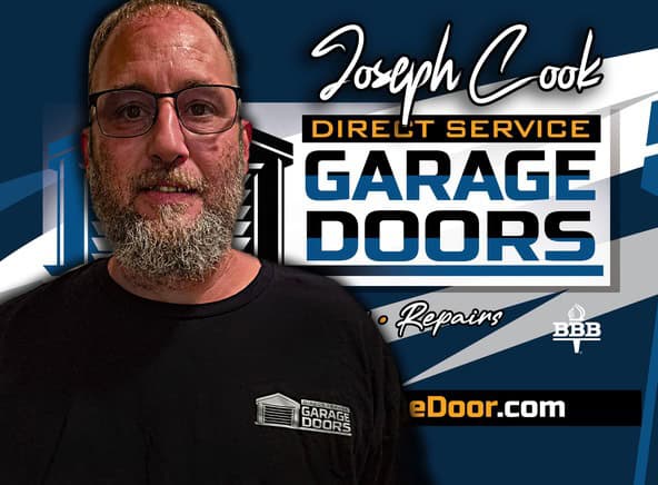 Joseph Cook, Senior Technician at Direct Service Garage Doors Little Rock AR